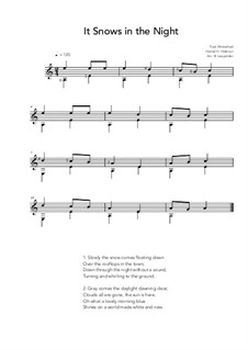 It Snows in the Night: It Snows in the Night by folklore