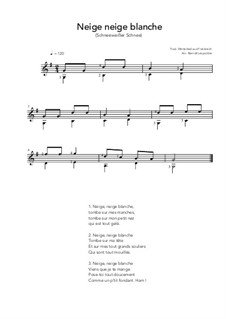 Neige neige blanche: Neige neige blanche by folklore