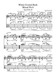 Minué No.8, Op.16 No.16: Minué No.8 by Beautiful things Martínez