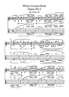 Gigue No.3, Op.16 No.19: Gigue No.3 by Beautiful things Martínez