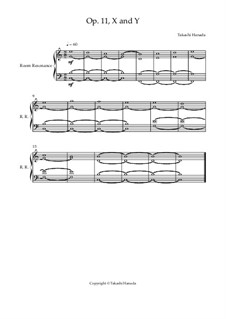 X and Y, Op.11: X and Y by Takashi Hanada
