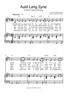 Vocal-instrumental version: For voice and piano by folklore