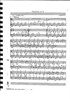 Piano No.3 (Dmitri Lost at the Circus): Piano No.3 (Dmitri Lost at the Circus) by Joseph Galasso