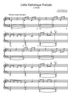 Little Pathetique Prelude: Little Pathetique Prelude by Galina Bobrova