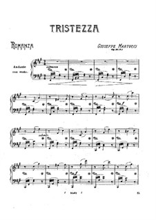 Three Romances, Op.27: Three Romances by Giuseppe Martucci