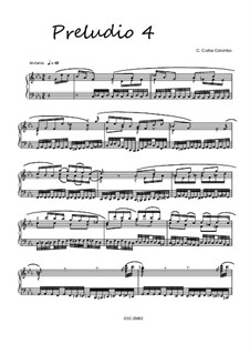 Preludio 4, 3C.EM 92: Preludio 4 by Carlo Corba Colombo