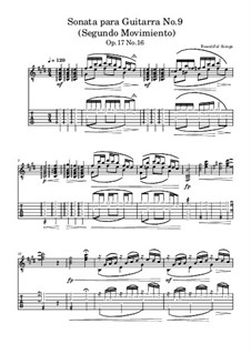 Sonata para Guitarra No.9, Op.17 No.16: Segundo Movimiento by Beautiful things Martínez
