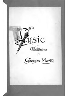 Lysic. Pantomime: Lysic. Pantomime by Georges Marty