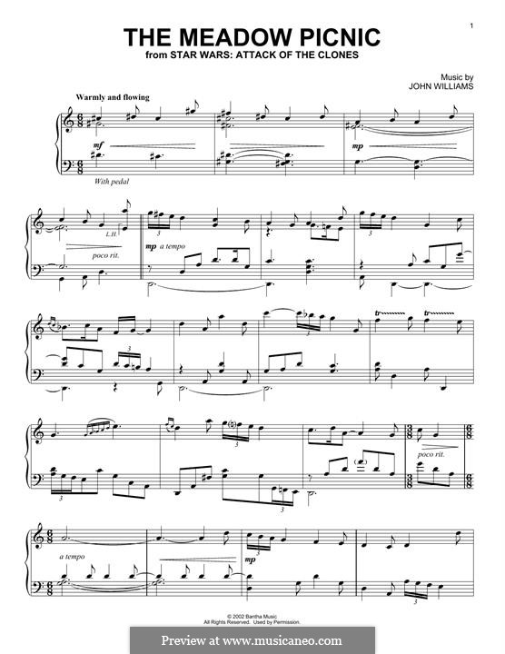 The Meadow Picnic (from Star Wars: Attack Of The Clones): The Meadow Picnic (from Star Wars: Attack Of The Clones) by John Williams