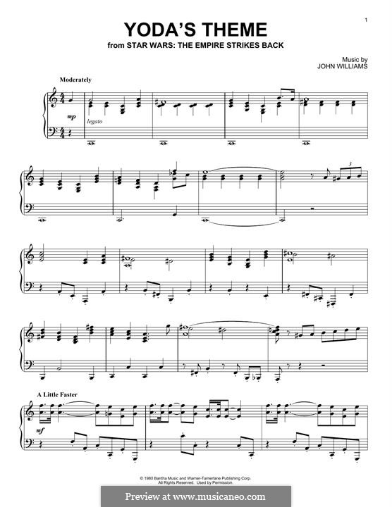 Yoda's Theme (from Star Wars: The Empire Strikes Back) by J