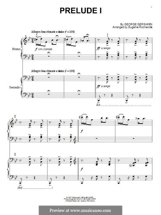 Prelude I (Allegro Ben Ritmato E Deciso): Prelude I (Allegro Ben Ritmato E Deciso) by Eugénie Rocherolle