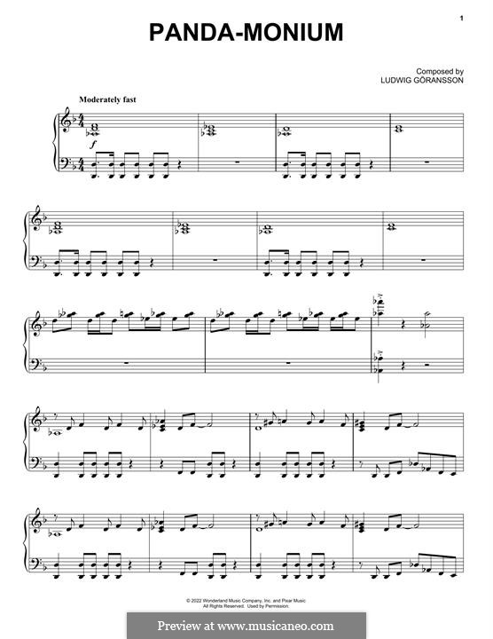 Panda-monium (from Turning Red): Panda-monium (from Turning Red) by Ludwig Goransson