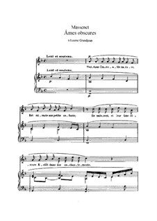Âmes obscures: In F Major by Jules Massenet