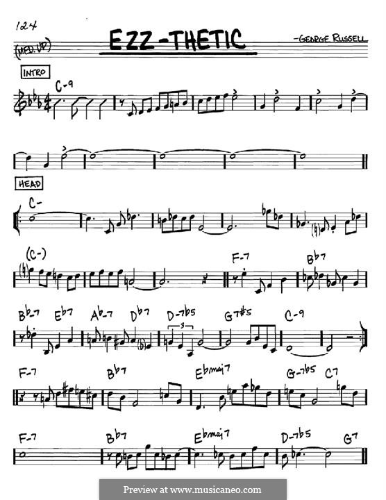 Ezzthetic by G. Russell sheet music on MusicaNeo
