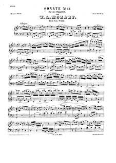 Sonata for Piano No.13 in B Flat Major, K.333: For a single performer by Wolfgang Amadeus Mozart