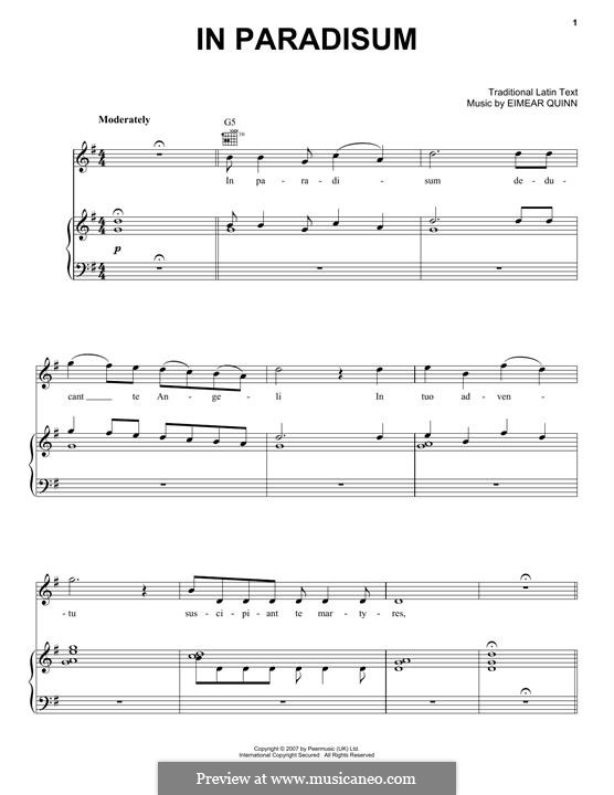 In Paradisum: In Paradisum by Eimear Quinn