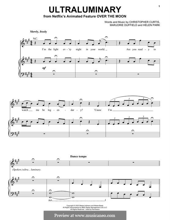 Ultraluminary (from Over The Moon): Ultraluminary (from Over The Moon) by Christopher Curtis
