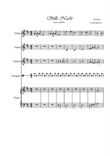 Ensemble version: For easy ensamble by Franz Xaver Gruber