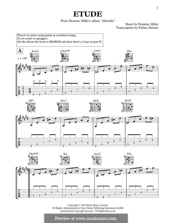 Étude: Étude by Dominic Miller