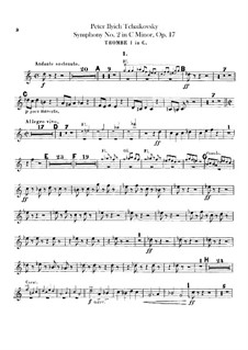 Complete set: Trumpets parts by Pyotr Tchaikovsky