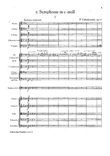 Complete set: Full score by Pyotr Tchaikovsky