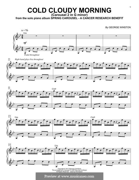 Cold Cloudy Morning (Carousel 2 In G Minor): Cold Cloudy Morning (Carousel 2 In G Minor) by George Winston