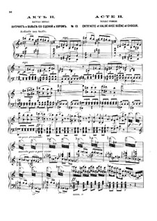 No.13 Waltz: Piano score by Pyotr Tchaikovsky