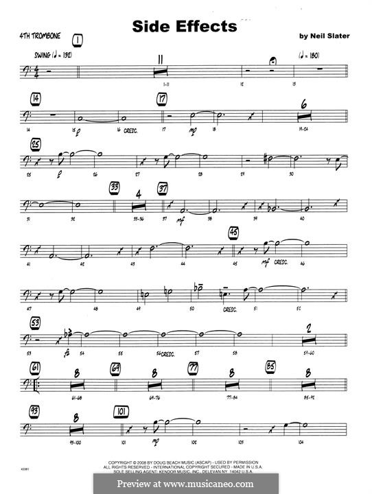 Side Effects: 4th Trombone part by Neil Slater