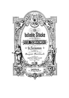 Concerto for Violin and Orchestra in D Major, TH 59 Op.35: Movement II, for harmonium by Pyotr Tchaikovsky