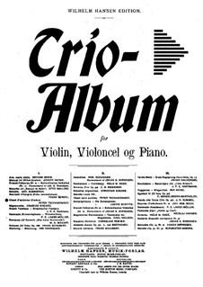 No.10 October (Autumn Song): For piano trio by Pyotr Tchaikovsky