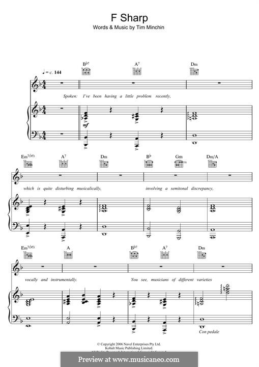 F Sharp: F Sharp by Tim Minchin