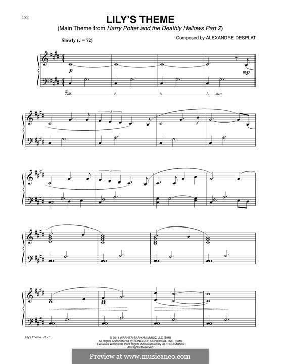 Lily's Theme (from Harry Potter and the Deathly Hallows, Pt.2): Lily's Theme (from Harry Potter and the Deathly Hallows, Pt.2) by John Williams