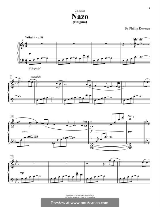 Nazo (Enigma): Nazo (Enigma) by Phillip Keveren