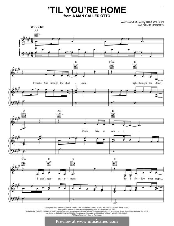 Til You're Home (from A Man Called Otto): Til You're Home (from A Man Called Otto) by David Hodges