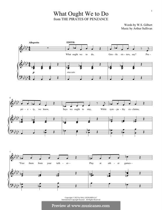 What Ought We To Do: What Ought We To Do by Arthur Seymour Sullivan