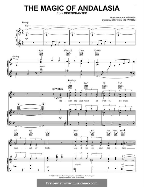 The Magic Of Andalasia (from Disenchanted): The Magic Of Andalasia (from Disenchanted) by Alan Menken
