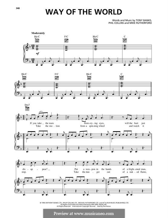 Way Of The World (Genesis): Way Of The World (Genesis) by Tony Banks