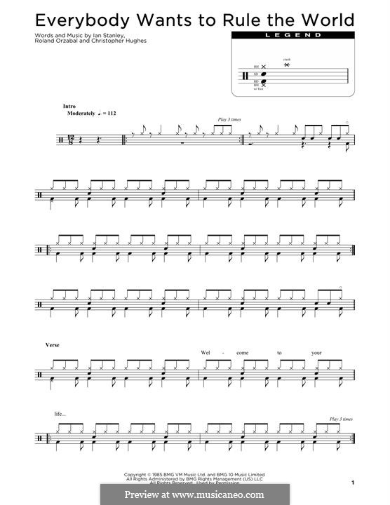 Pale Shelter (Tears for Fears) by R. Orzabal - sheet music on