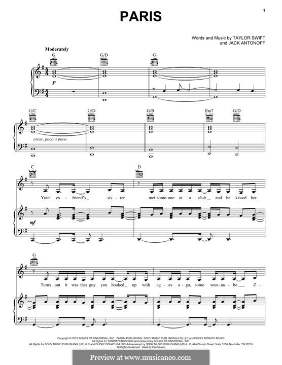 Paris (Taylor Swift): Paris (Taylor Swift) by Jack Antonoff
