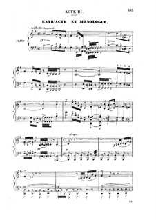 Hamlet: Act III, for Soloists, Choir and Piano by Ambroise Thomas