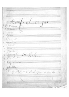 Tromb-al-ca-zar: Violin I part by Jacques Offenbach