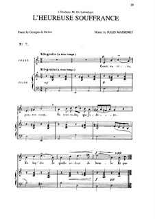 L'heureuse souffrance: In A Minor by Jules Massenet
