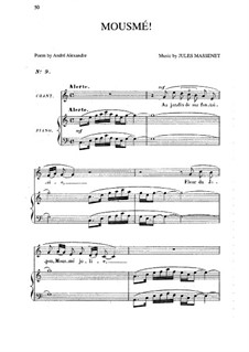 Mousmé: In C Major by Jules Massenet