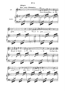 Poème d'amour: No.3 Ouvre tes yeux bleus by Jules Massenet