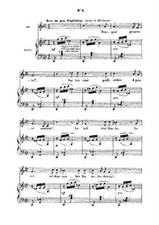 Poème d'amour: No.5 Pourquoi pleures-tu by Jules Massenet