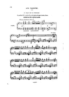 Don César de Bazan: Act III. Arrangement for voices and piano by Jules Massenet
