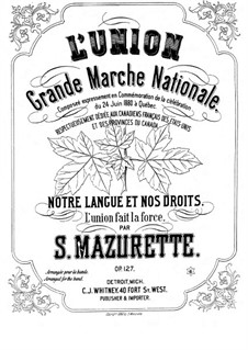 L'Union, Op.127: L'Union by Salomon Mazurette