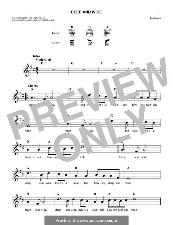 Deep and Wide: For keyboard by folklore