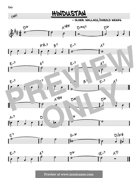 Hindustan (Rosemary Clooney) by H. Weeks, O. Wallace on MusicaNeo