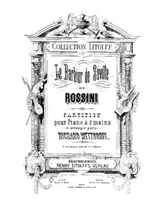 Complete Opera: For piano by Gioacchino Rossini